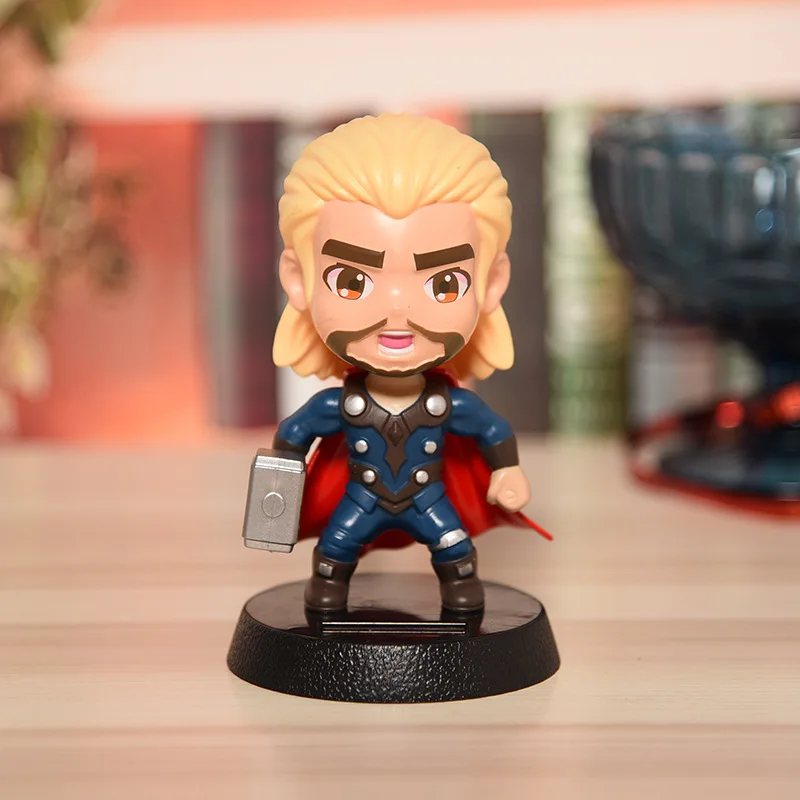 Thor Автомобильный орнамент встряхиватель Тор и Дэдпул графическая фигурка автомобиля интерьер приборной панели Авто декоративные аксессуары для автомобиля подарки - Название цвета: Thor