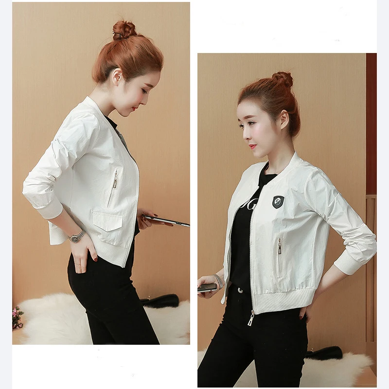 TAJIYANE Jacket Women 2018 Spring Autumn Clothes Casual Elegant White Korean Ladies Jaqueta Feminina New ZL140 | Женская одежда