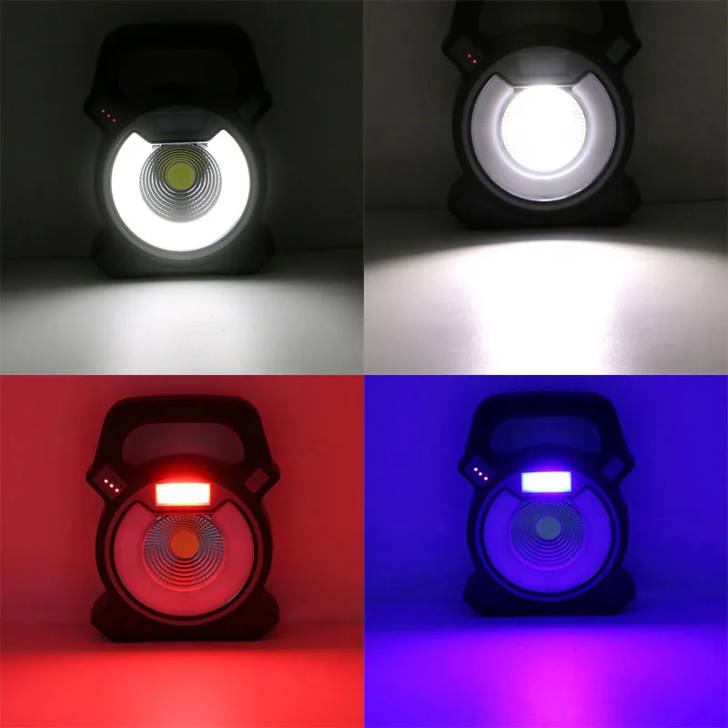 USB LED рабочий свет Рабочая Лампа 18650 перезаряжаемая портативная лампа