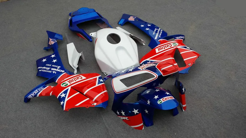 Набор обтекателей мотоцикла для HONDA CBR600RR F5 03 04 CBR 600RR 600 2003 2004 ABS красный белый синий