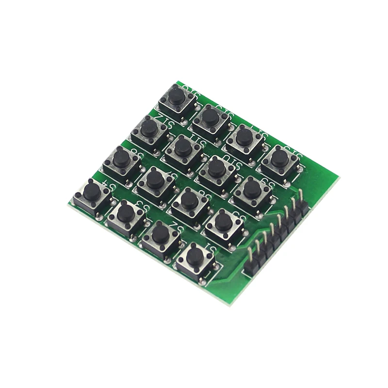 4x4 матричная Кнопка 8pin 16 клавишная клавиатура макетный модуль MCU для набора Raspberry