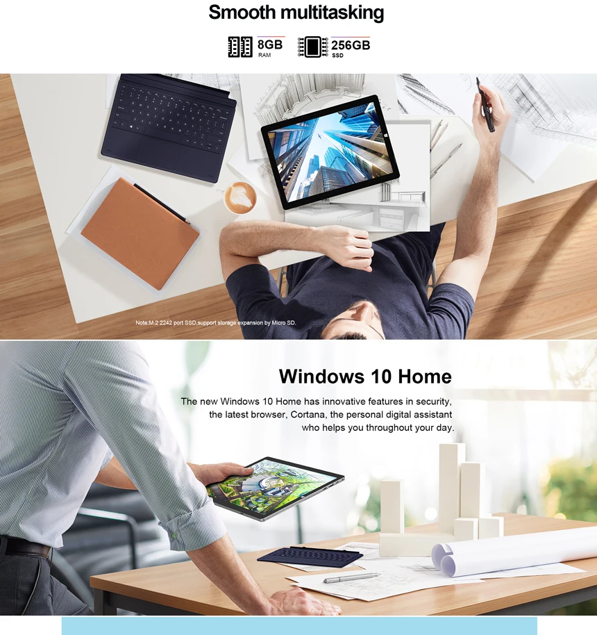 Teclast X6 Pro 2 в 1 планшет Intel Core M 8 ГБ ОЗУ 256 ГБ SSD 12,6 дюймов 1920*2880 FHD ips Windows 10 сенсорный экран планшет USB3.0