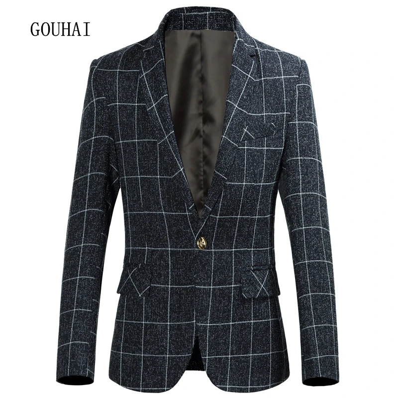 Блейзер Мужской на одной кнопке большой размер M 5XL 6XL 2019|fashion men blazer|men blazermen blazer fashion