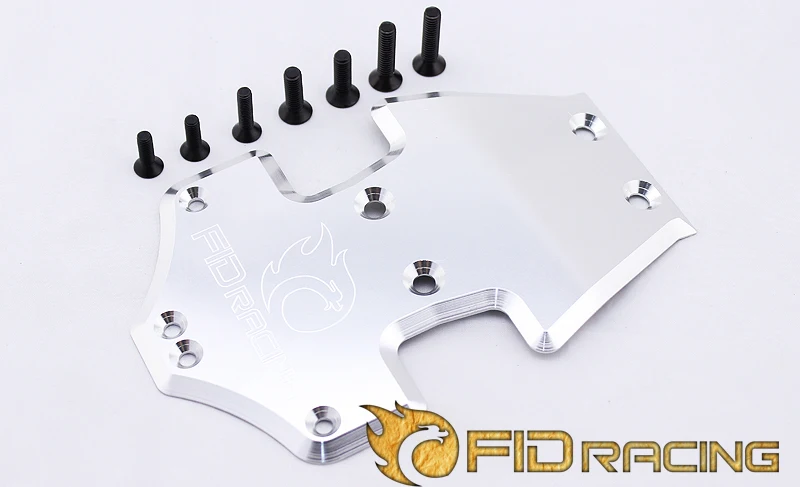Алюминиевая передняя противоскользящая пластина для losi 5ive t kmx2 rovan lt|plate pin|skid lidskid