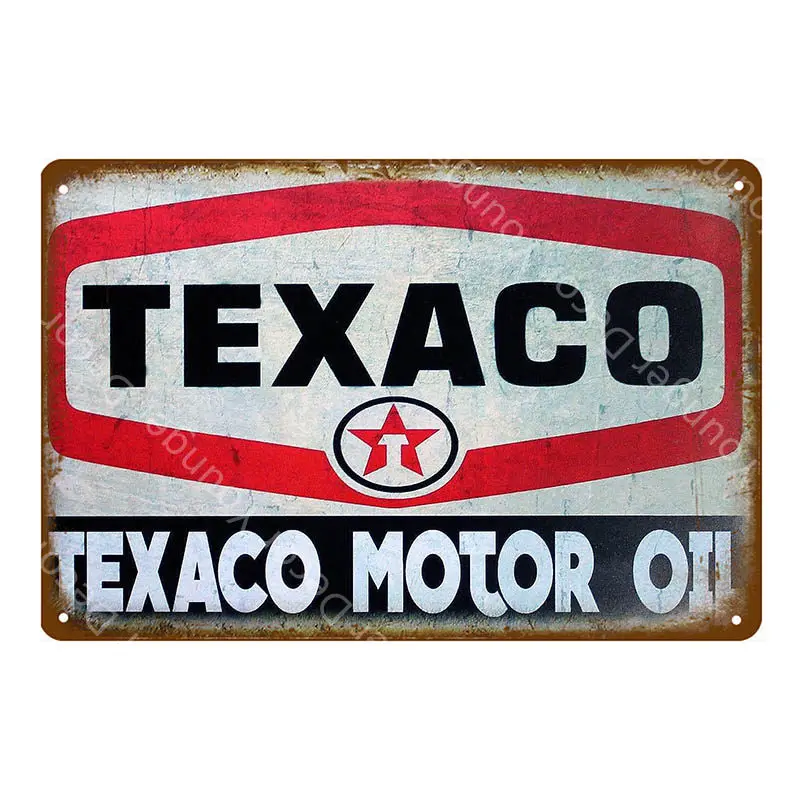 YD4429F Винтажный Тексако двигательные масляные знаки Sky Chief Mobil Castrol BP металлический плакат настенная художественная живопись плита гараж газо-бензиновый Декор - Цвет: YD4429F