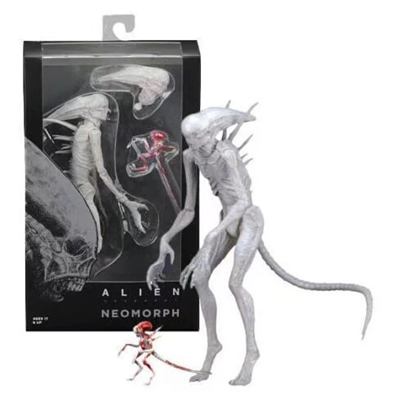 Neomorph Фигурка инопланетянина Xenomorph Neomorph Creature Pack, ПВХ, коллекционная фигурка, модель, игрушка в подарок - Цвет: Neomorph