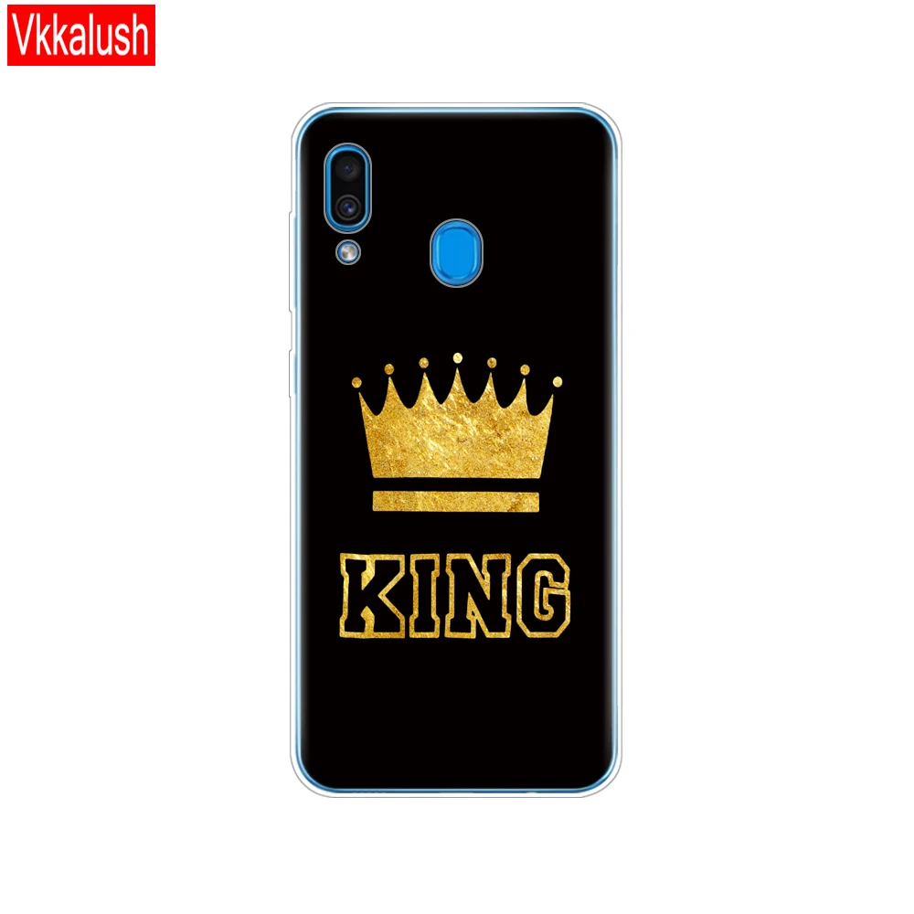 80078 Чехол для Samsung Galaxy A20, чехол A20E, силиконовая задняя крышка из ТПУ для Samsung A20 A 20 A205F A20E A202F, мягкий чехол, бампер - Цвет: 80078