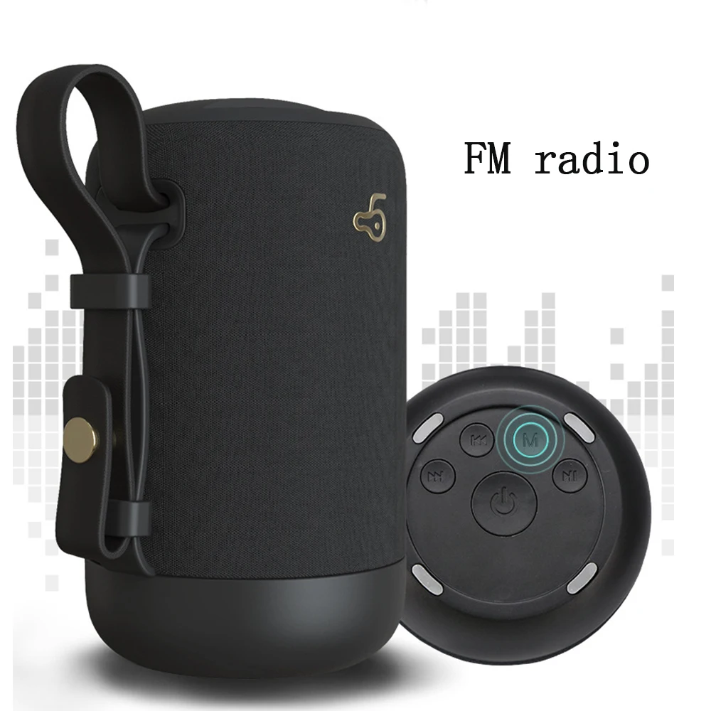 Портативный bluetooth динамик fm радио автомобильная TF карта водонепроницаемый