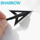 Стрельба из лука Рыбная ловля, 6 шт., 2 фиксированных лезвия, из нержавеющей стали, стрелы, специальные стрелы, Охотничьи Аксессуары для рыбы