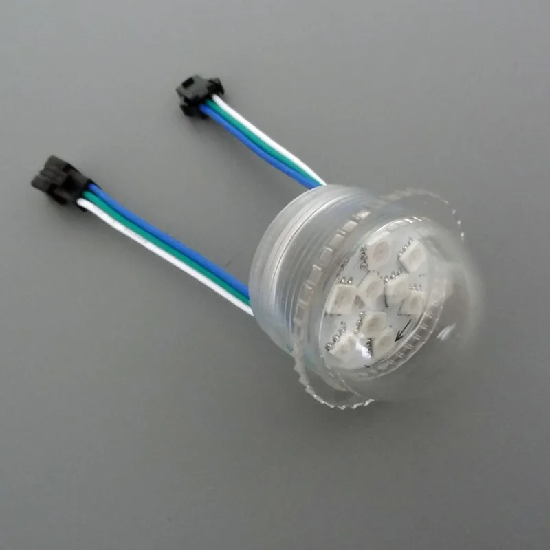 500 шт./лот UCS1903 умный светодиодный пиксельный модуль 36 мм DC12V 9 шт. SMD 5050 RGB LED полный