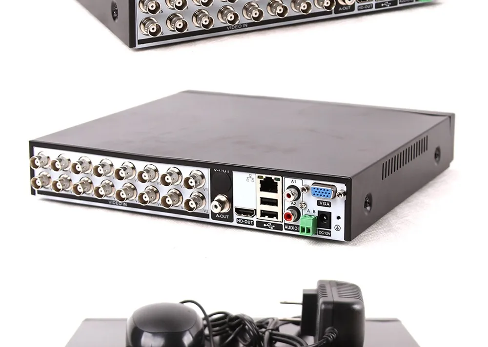 Домашний видеорегистратор AHD 1080P 16CH AHDH DVR 16 каналов 2 SATA HDD порт AHD DVR 16CH Гибридный: 8CH AHDH 1080P+ 8CH IP 1080P