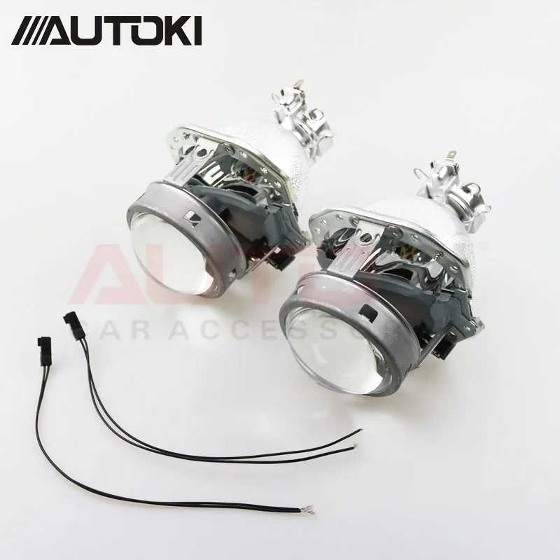 Autoki G4 EVOX R HID Bi xenon объектив проектора для AUDI A6L C5 A8 A4 B6 /BMW E39/Ford Fiesta/Benz ML W163/ Lancer EvoX R/Passat