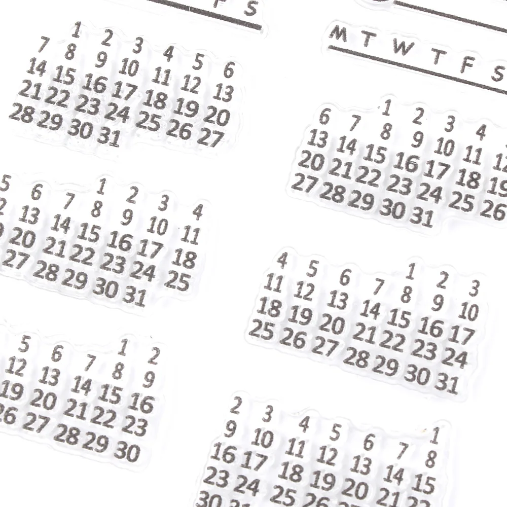 1 шт. каландр прозрачный силиконовый очистить резиновый штамп лист цепляться