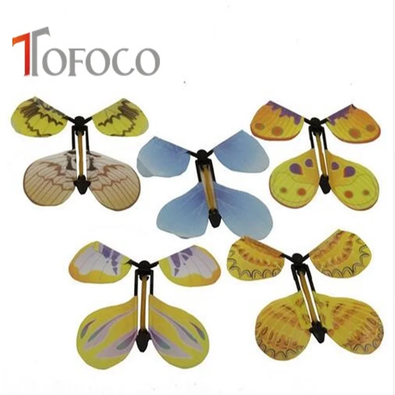 TOFOCO Волшебная бабочка летящая из пустых рук свободная волшебные трюки детская