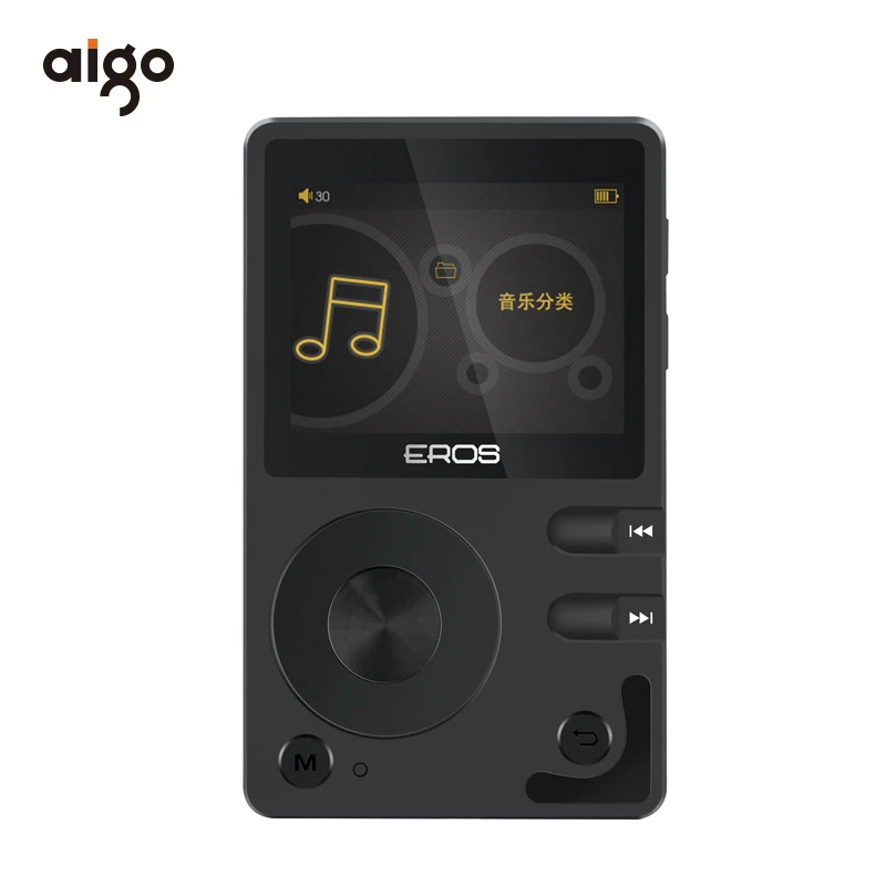 Aigo EROS Q Hi Fi bluetooth MP3 плеер без потерь DSD64 4 0 DAC высокое качество Портативный аудио