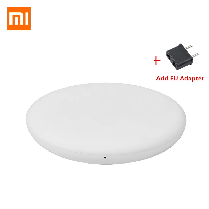 Wireless Charger AEU Xiao mi Беспроводное зарядное устройство 20 Вт Max для mi 9(20 Вт) mi X 2 S/3(10 Вт) Qi EPP совместимый мобильный телефон(5 Вт) для iPhone XS XR XS MAX - Цвет: Wireless Charger AEU