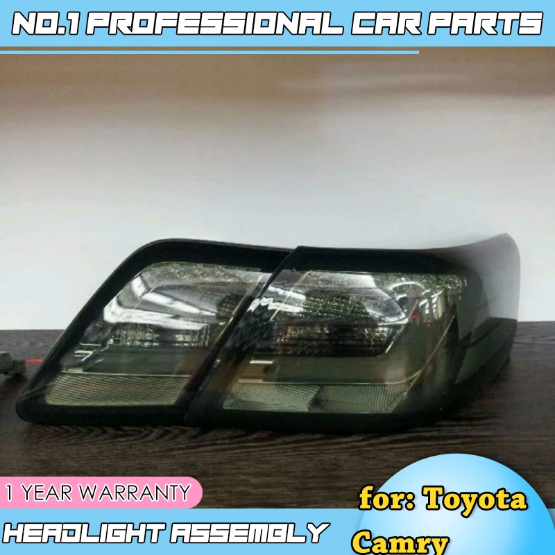 Для Toyota Camry американский стиль светодиодный задний светильник 2006-2011 Camry 40 задний светильник DRL+ Реверс+ сигнальный светильник задний фонарь автомобильный Стайлинг задний фонарь