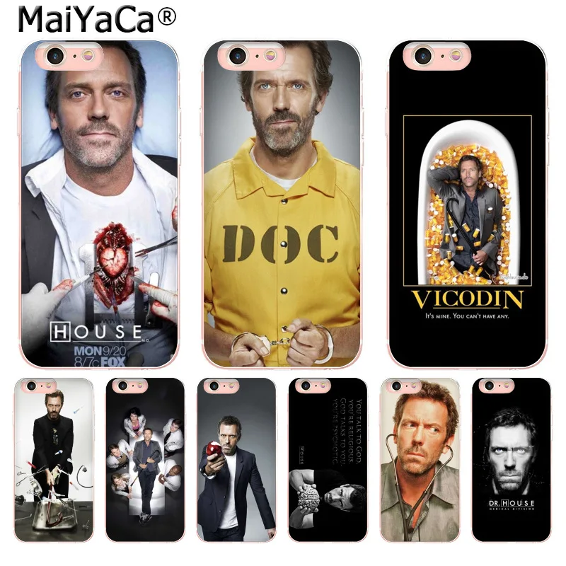 Чехол для телефона MaiYaCa Dr House Hugh Laurie популярный модный веселый динамичный чехол