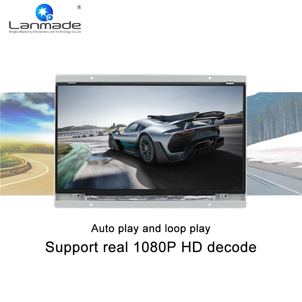 14 дюймовый full hd портативный ЖК цифровой рекламный экран для автобуса|Экраны| |