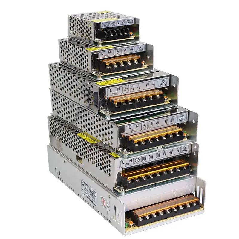 AC110 220V DC 12V 2A 3A 5A 8.5A 10A светильник вые трансформаторы светодиодный драйвер адаптер