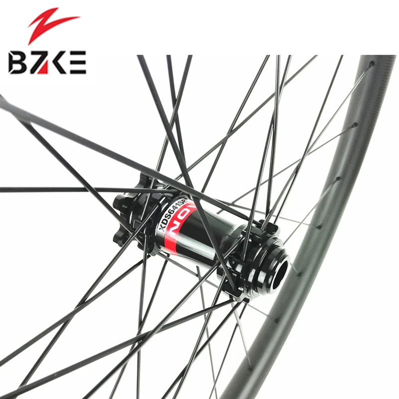 Колеса MTB 29 Углеродные велосипедные колеса для все горы 29er карбоновые колеса boost велосипедные колеса для AM 36 мм ширина Novatec XDS641/642