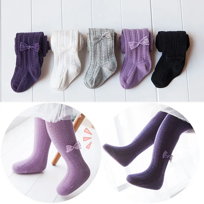 Pudcoco Newest Hot Infant Newborn Toddler Baby Girl Kid Cotton Long Warm Girls Tights Stocking Pantyhose 0-6Y | Детская одежда и