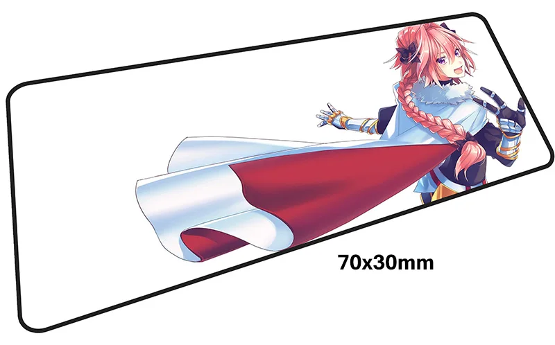 Size 700x300X2MM Коврик для мыши astolfo computador gamer mause pad 700x300X2 мм, большой коврик для мыши в подарок на Хэллоуин, эргономичный гаджет, офисные настольные коврики - Цвет: Size 700x300X2MM