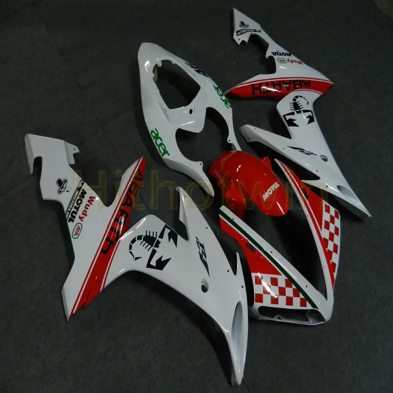 На заказ YZFR1 04 05 06 мотоцикл Артикул для yamaha YZF R1 2004 2005 2006+ винты+ желтый синий ABS пластиковый корпус обтекателя M2 - Цвет: D