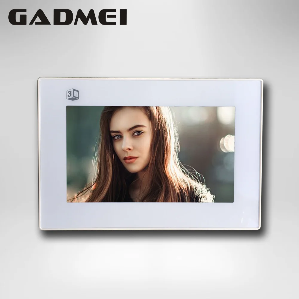 Новая Мода 6 дюймов Мини Цифровая Рамка Фото фото музыка и Видео Плеер часы