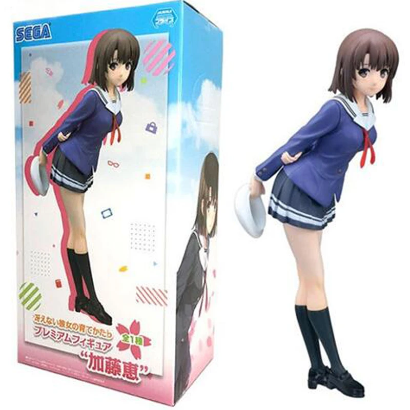 Фигурка героя из аниме Saenai Heroine No Sodatekata Katou Megumi 18 см|Игровые фигурки и