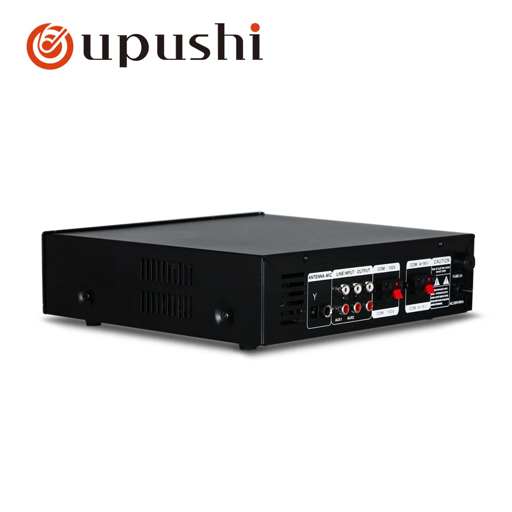 Oupushi MP-2080-II 80 Вт беспроводной Bluetooth аудио Профессиональный усилитель мощности микрофон FM Радио MP3 USB воспроизведение