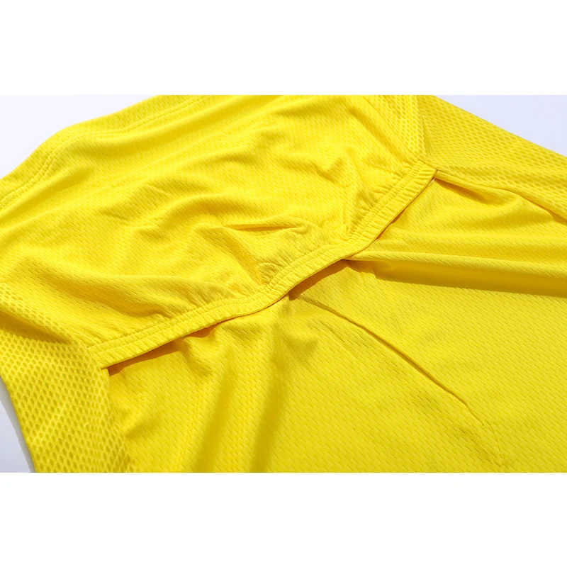 MT & C Мужская Спортивная велосипедная майка желтая белая летняя быстросохнущая с