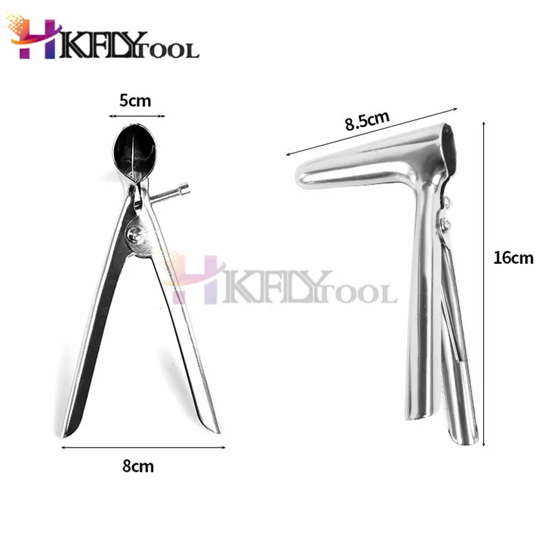 2 шт./лот медицинская тематика из нержавеющей стали расширение Инь voyristic
