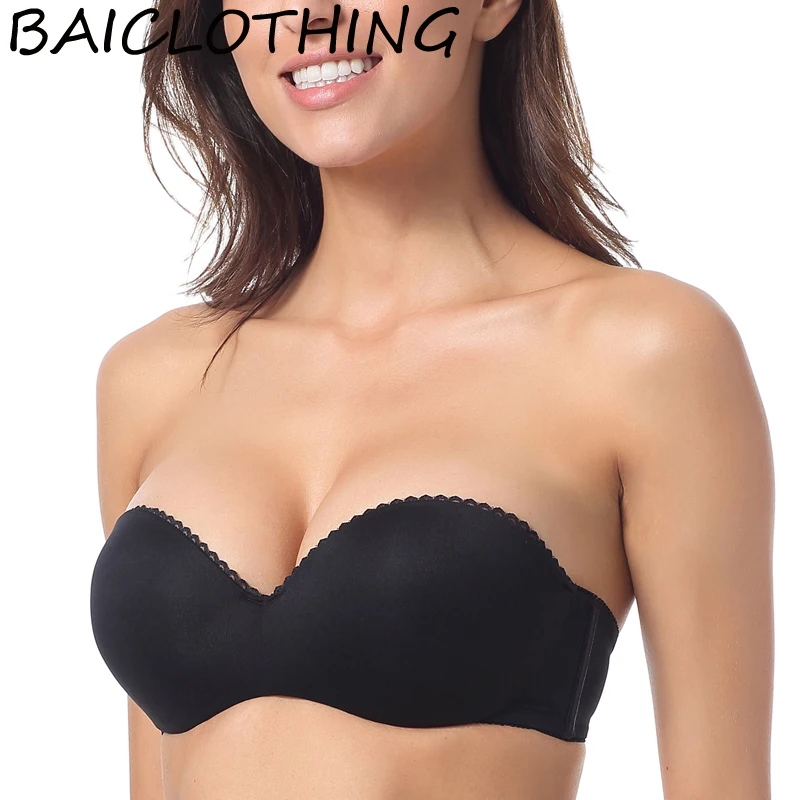 Baiclothing Для женщин многоходовой 1/2 половина чашки на косточках Мягкий