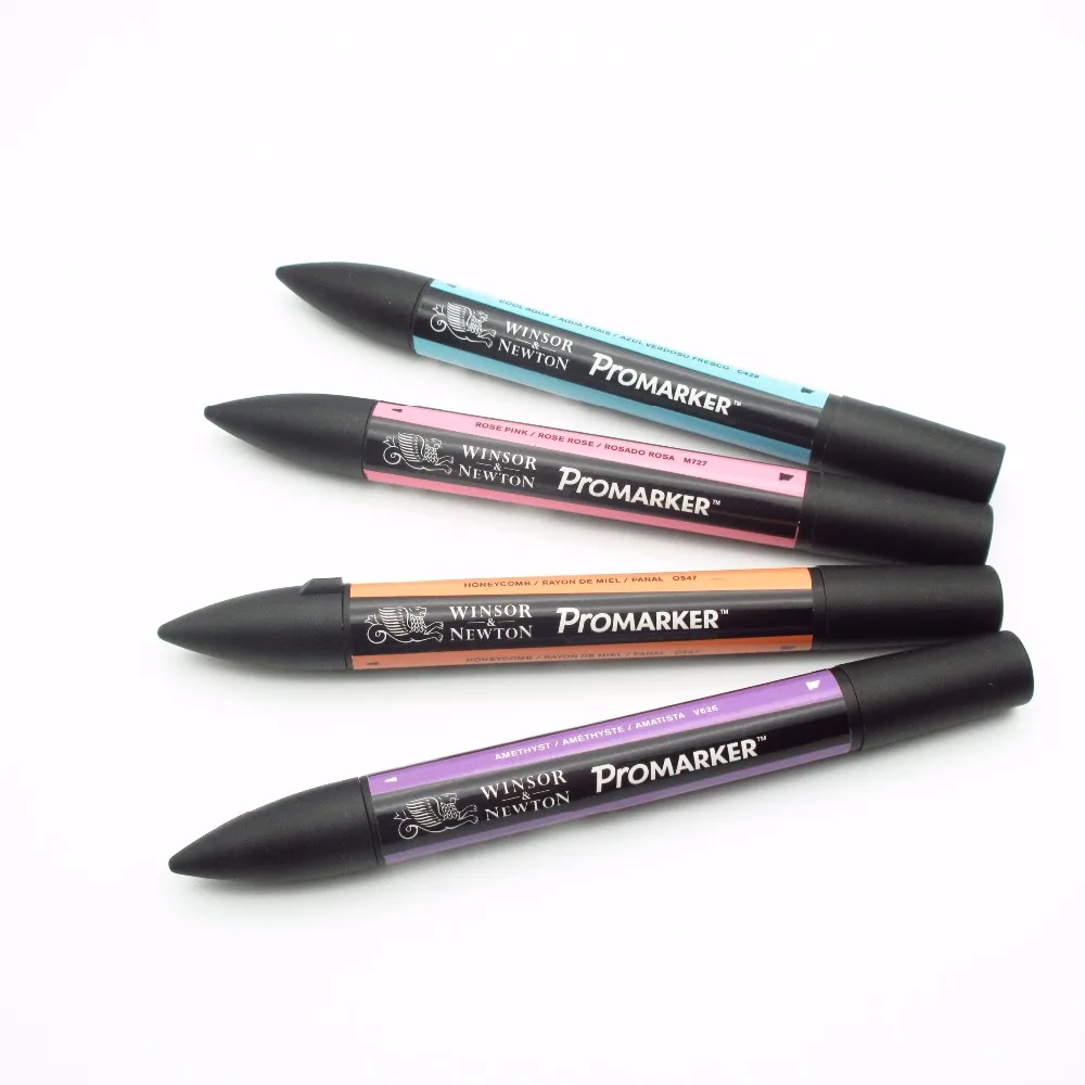 Набор графических маркеров Winsor & Newton Promarker Twin с жестким наконечником|Маркеры для