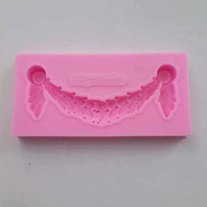 Европейская Цветочная кружевная силиконовая форма для помадки инструменты