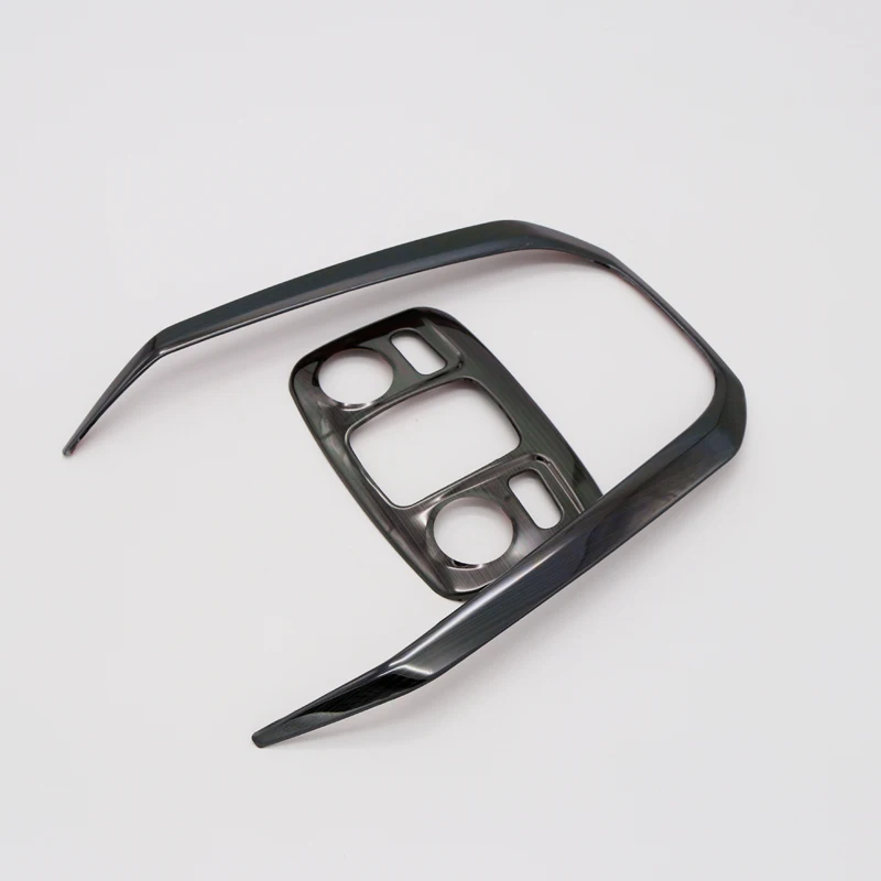 

For Peugeot 3008 GT / 5008 GT 2017 2018 Stainless Steel Interior Front+Rear Roof Dome Reading Light Cover Trim 2pcs Car Styling