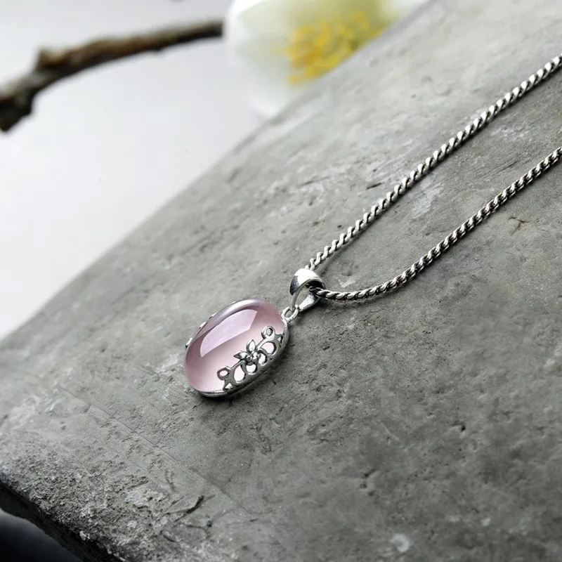 Женский кулон из серебра 925 пробы с натуральным камнем|stone pendant|natural stone pendantpendants for