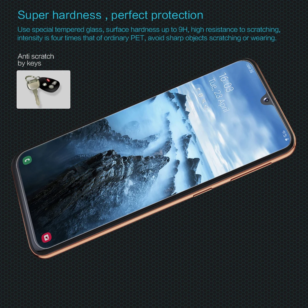 Для samsung Galaxy A40 9H 0 33 мм закаленное стекло Nillkin Amazing CP + анти защитное протектор
