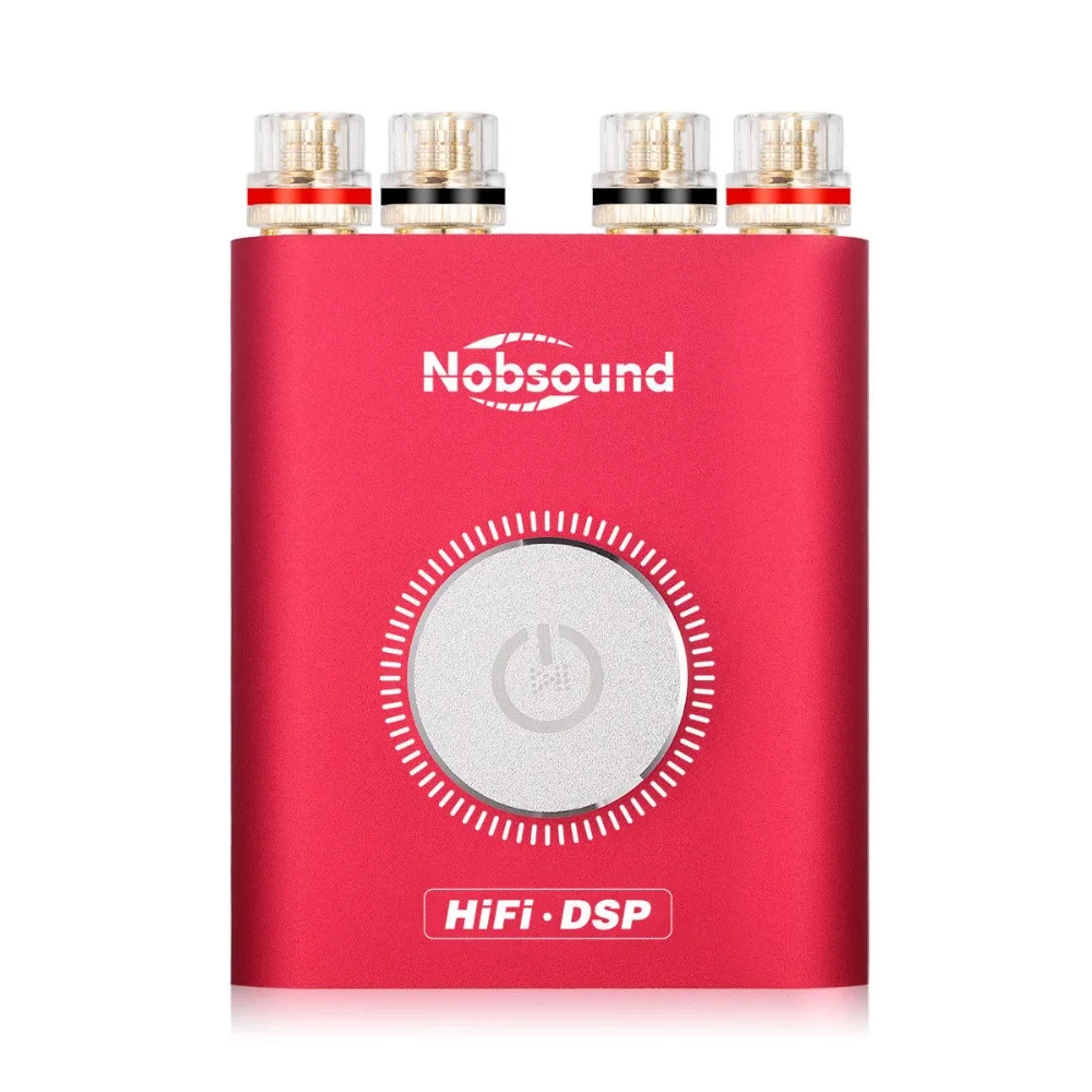 Nobsound HiFi NS-20G Hifi DSP стерео усилитель для наушников Мини Bluetooth 5,0 TPA3116 цифровой усилитель мощности 200 Вт без адаптера