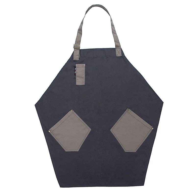 2018 простой фартук для кухни женщин с карманами Мясник ремесло выпечки повара