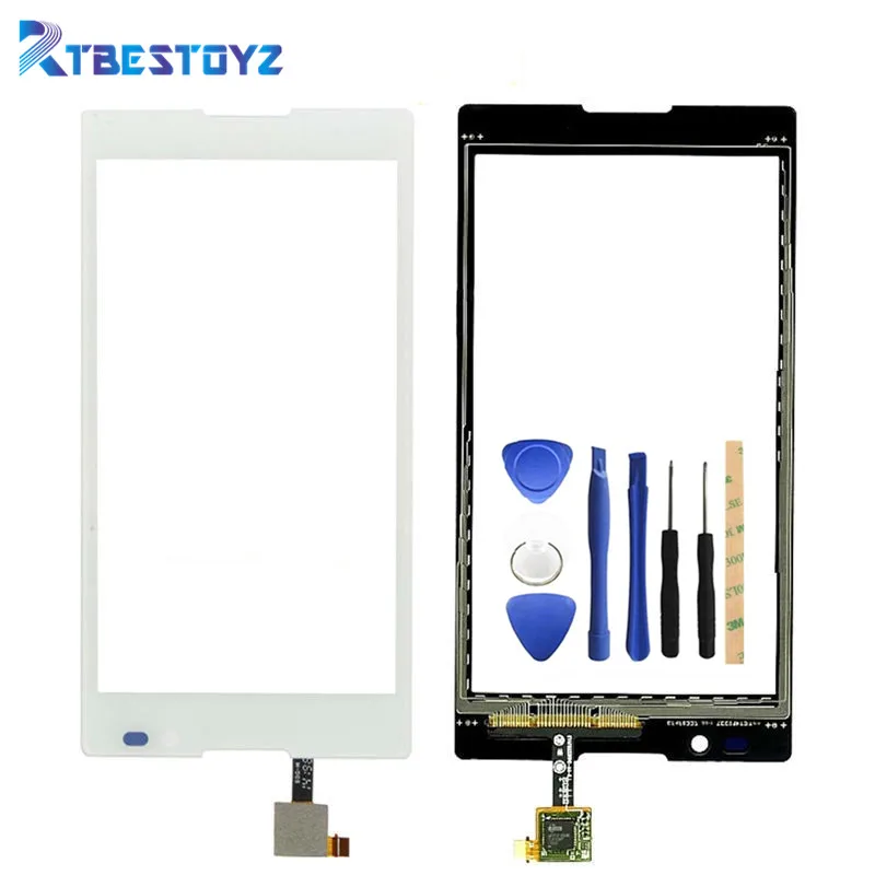 Сенсорный экран RTBESTOYZ 5 0 дюйма для Sony Xperia C S39H S39 C2304 C2305 сенсорный дигитайзер |