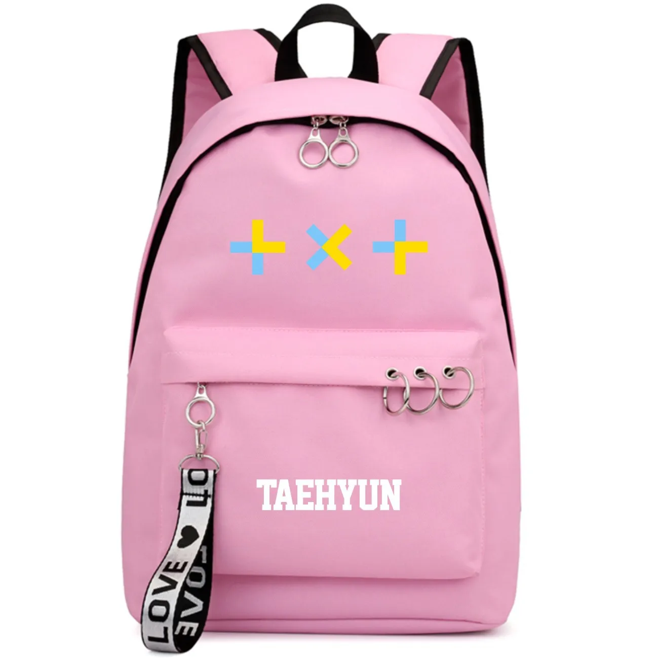Новый kpop TXT модный цепной рюкзак корейский стиль милые рюкзаки для женщин USB