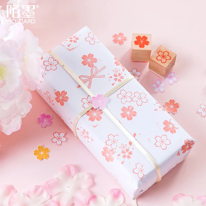 Серия cherry blossom японский стиль штамп DIY деревянные и резиновые штампы для скрапбукинга канцелярские товары Скрапбукинг Стандартный штамп