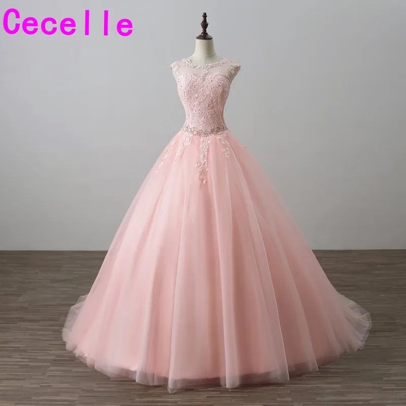 2019 бальное платье Принцесса Выпускные платья без рукавов бисерные Кружевные