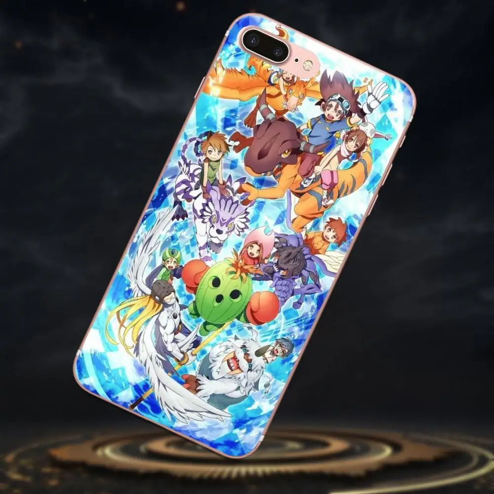 TPU Digimon Adventure Wargreymon Taichi For Huawei P7 Honor 4C 5A 5C 5X 6 6C 6A 6X 7 7X 8 9 V8 V10 Y3II Y5II Y6II G8 Play Lite | Мобильные