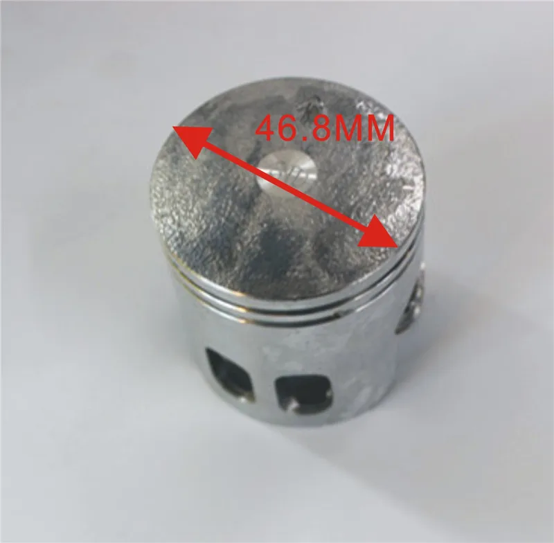 Комплект цилиндров для мотоцикла 70cc 10 мм Pin 2 ход Jog для Yamaha Minarelli 1E40QMB Jog 70 JOG70 поршневой комплект DIA = 47 мм pin = 10 мм