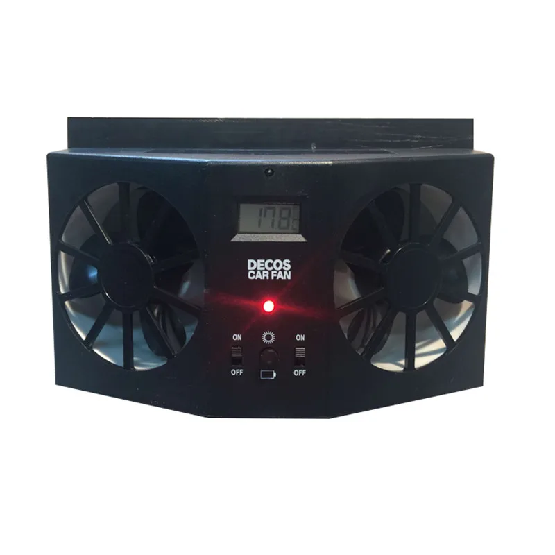 Высококачественный автомобильный вентилятор на солнечной батарее из