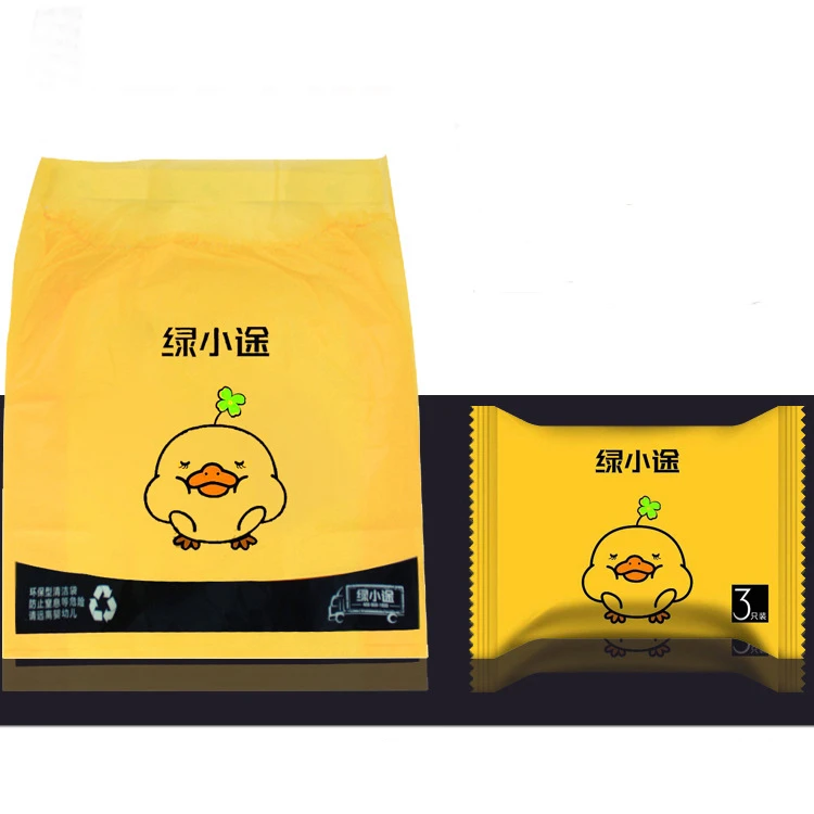 1/2/5 упаковок портативные одноразовые мешки для мусора | Автомобили и мотоциклы