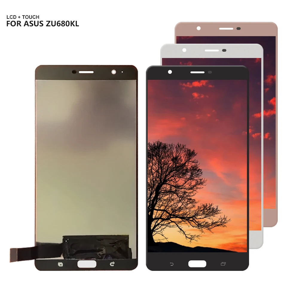 ЖК дисплей 6 8 дюйма для Asus ZenFone 3 Ultra ZU680KL дигитайзер сенсорный экран в сборе с